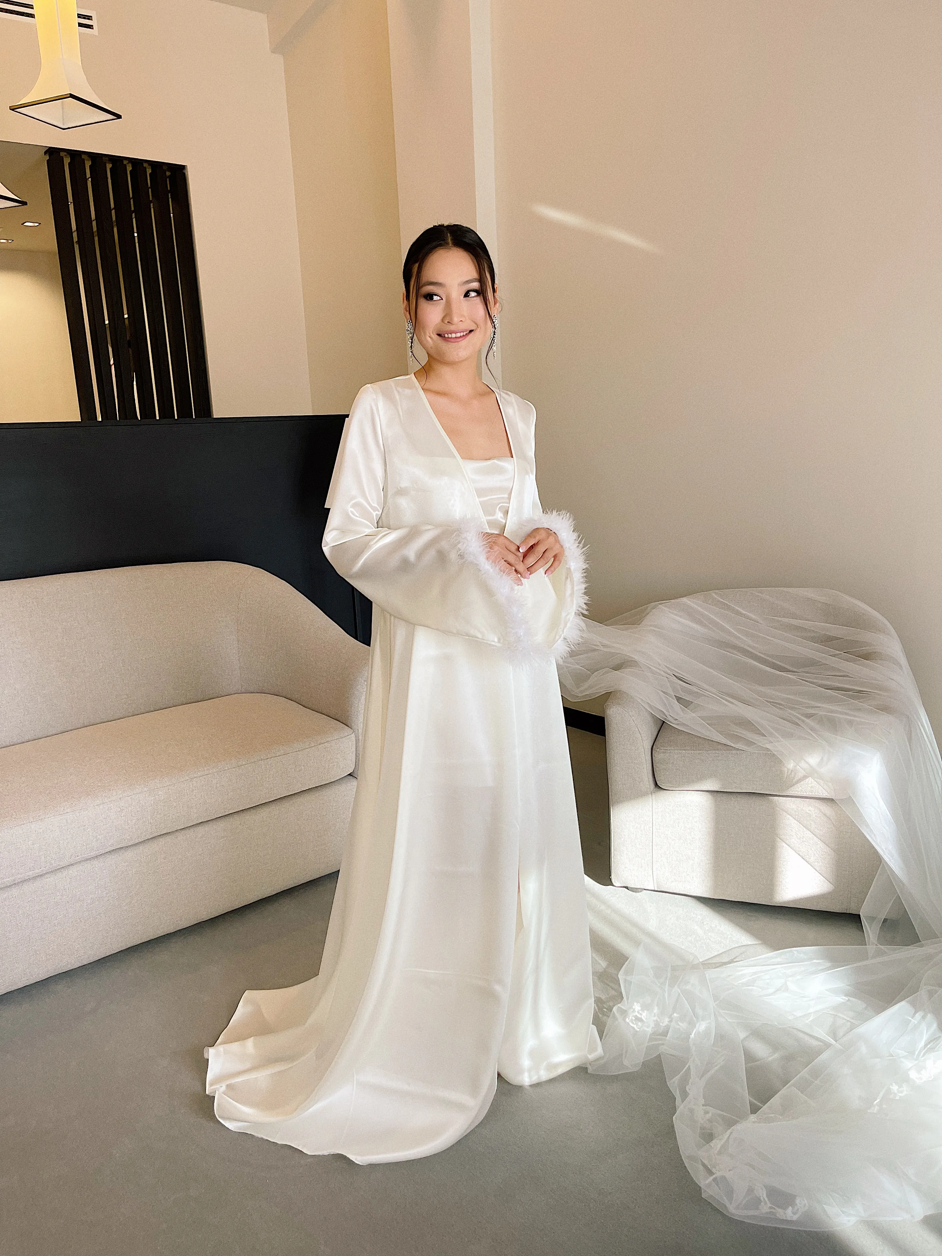 Bridal hair and makeup by Aryuna