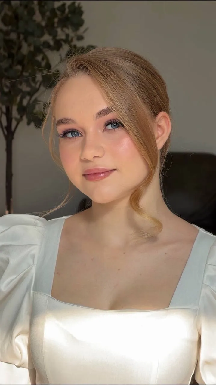 Bridal hair and makeup by Nikole