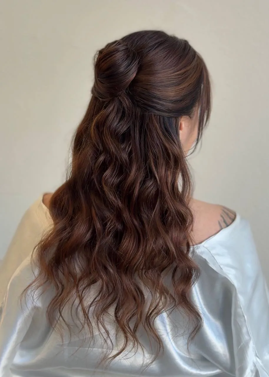 Bridal hair and makeup by Nikole
