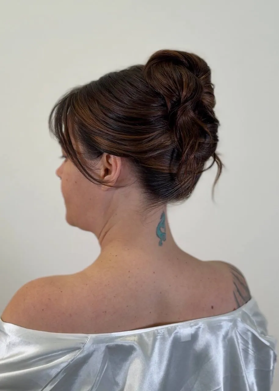 Bridal hair and makeup by Nikole
