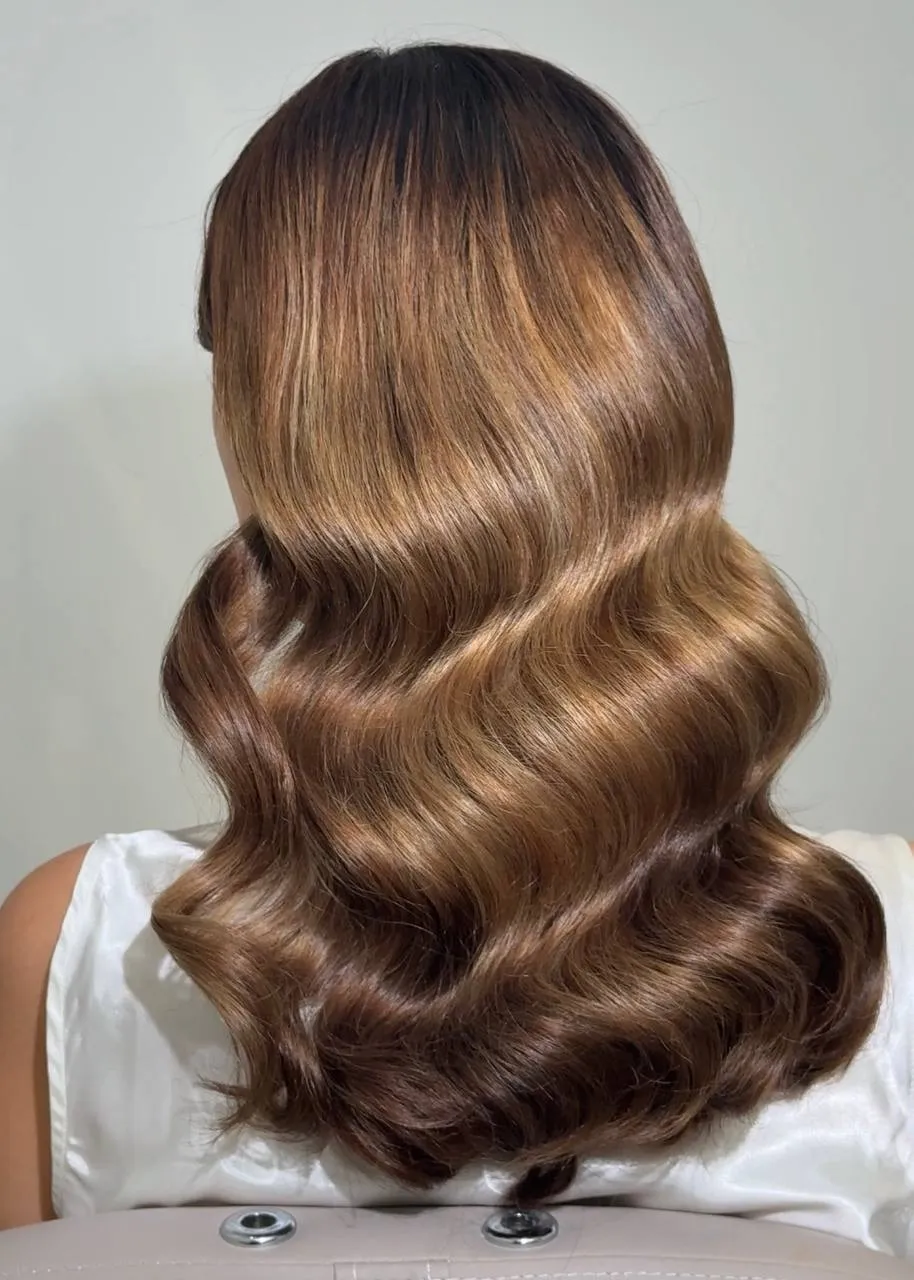 Bridal hair and makeup by Nikole