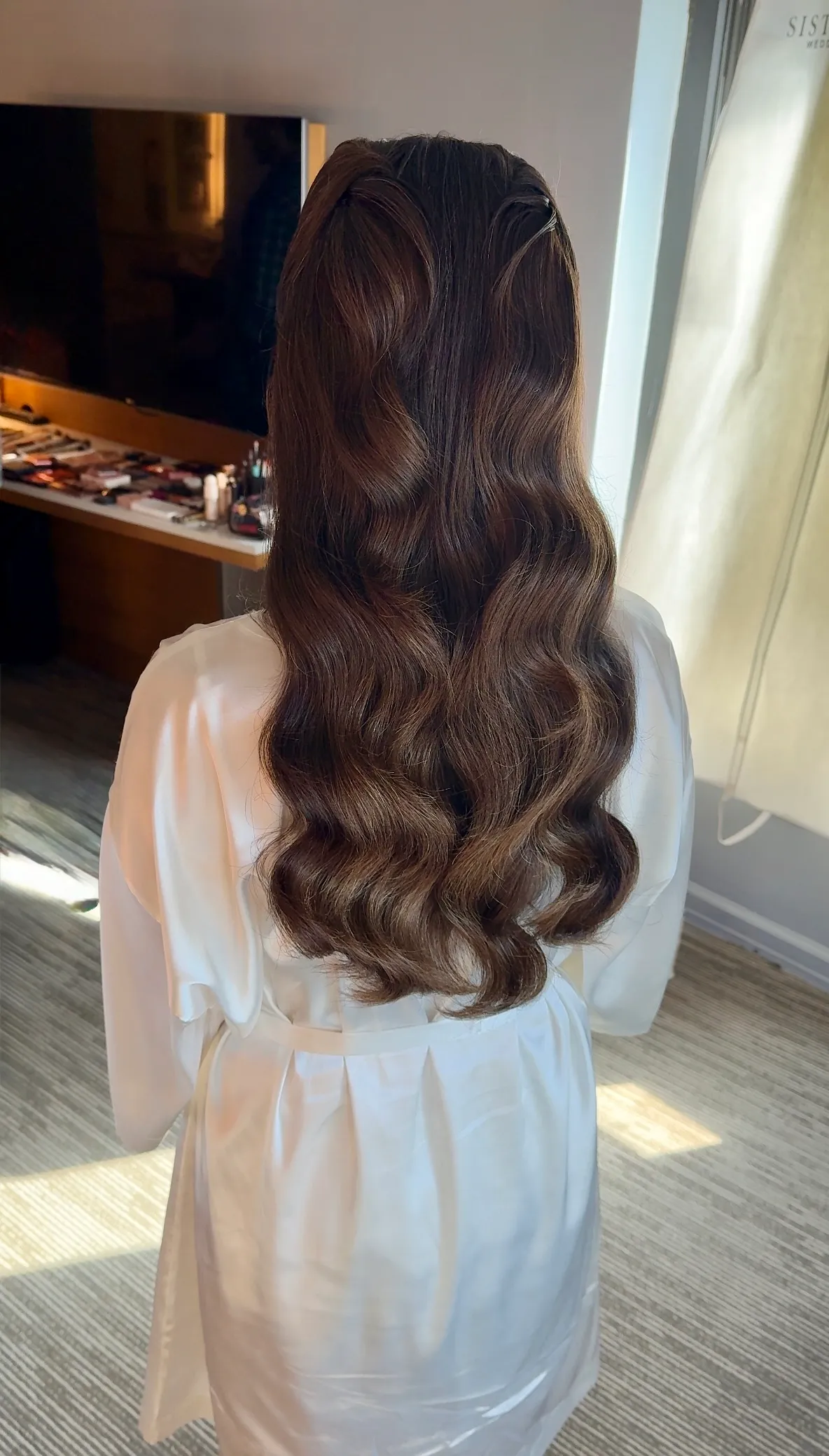 Bridal hair and makeup by Rita