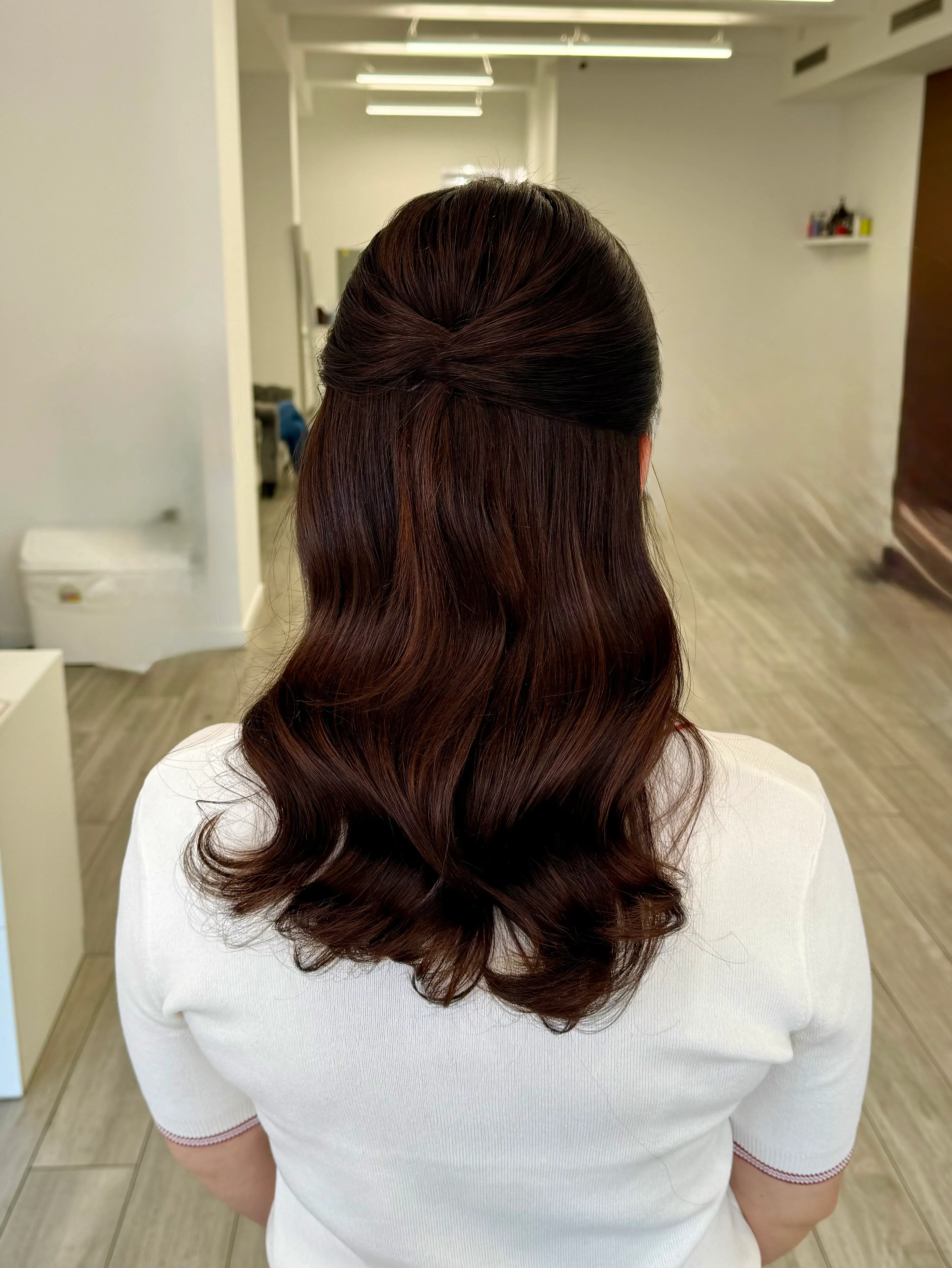 Bridal hair and makeup by Rita