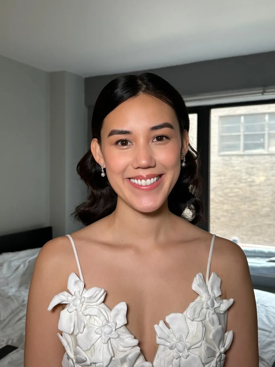 Bridal hair and makeup by Darima