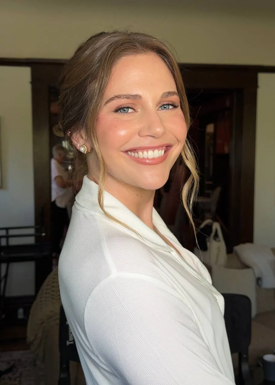 Bridal hair and makeup by Nikole
