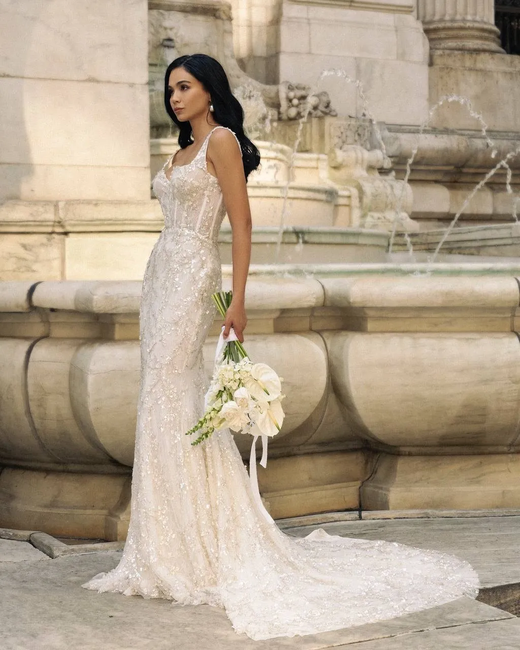 Bridal hair and makeup by Aryuna