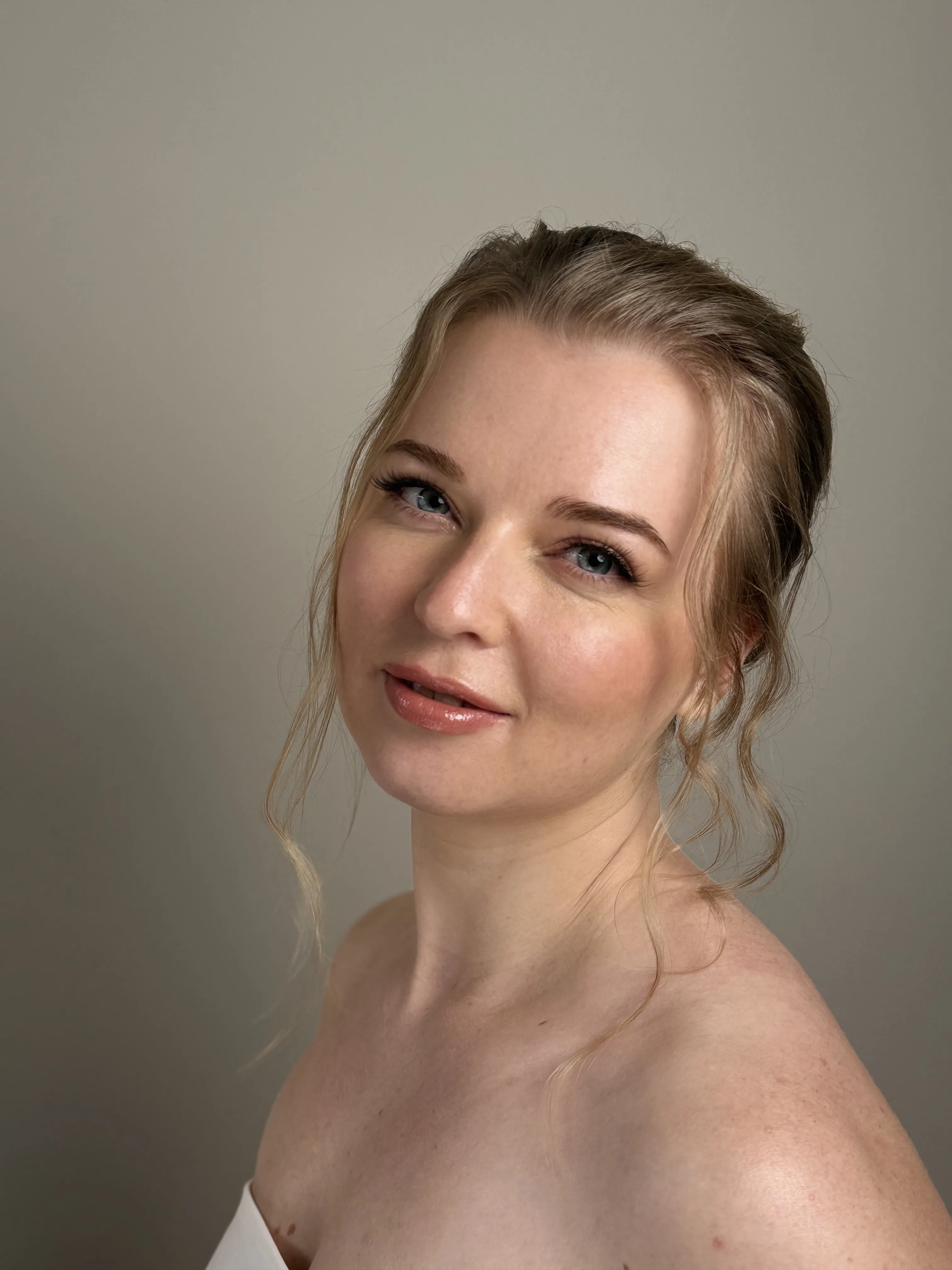 Bridal hair and makeup by Rita