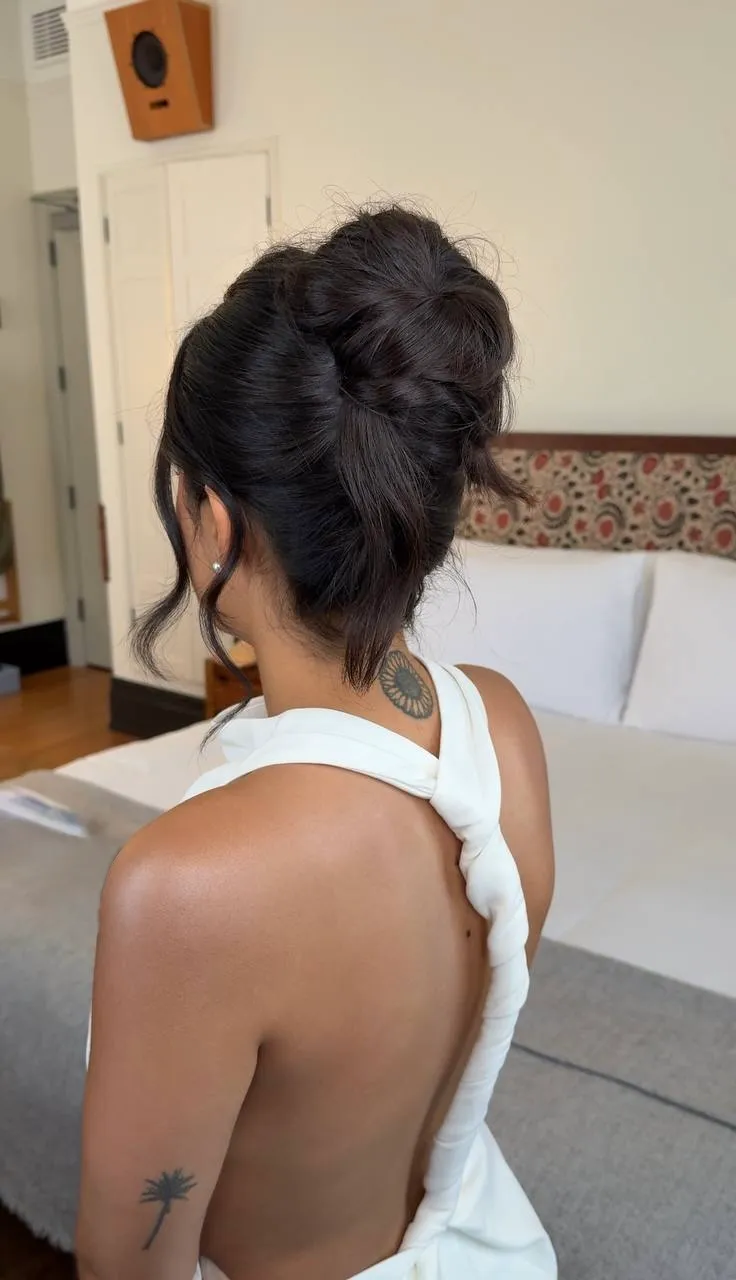 Bridal hair and makeup by Victoria