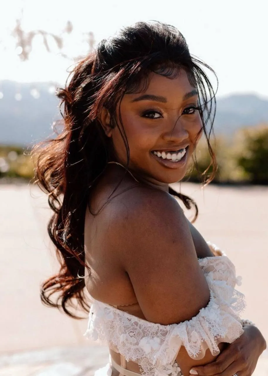 Bridal hair and makeup by Nikole