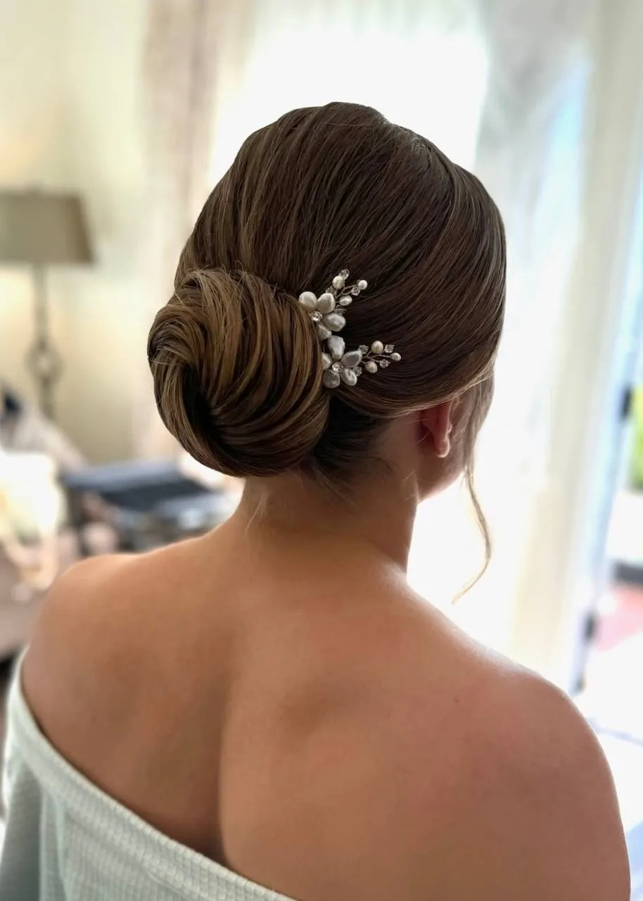 Bridal hair and makeup by Nikole