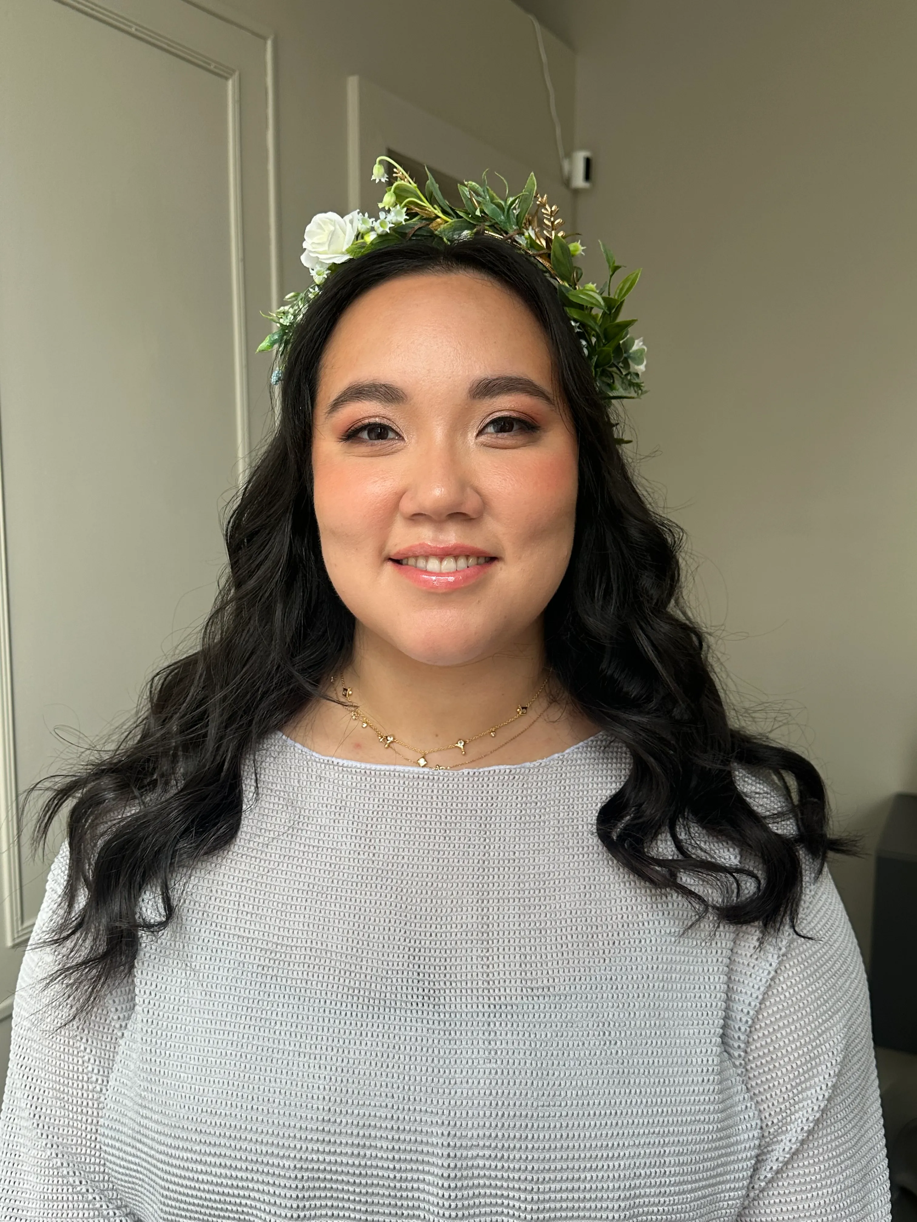 Bridal hair and makeup by Darima