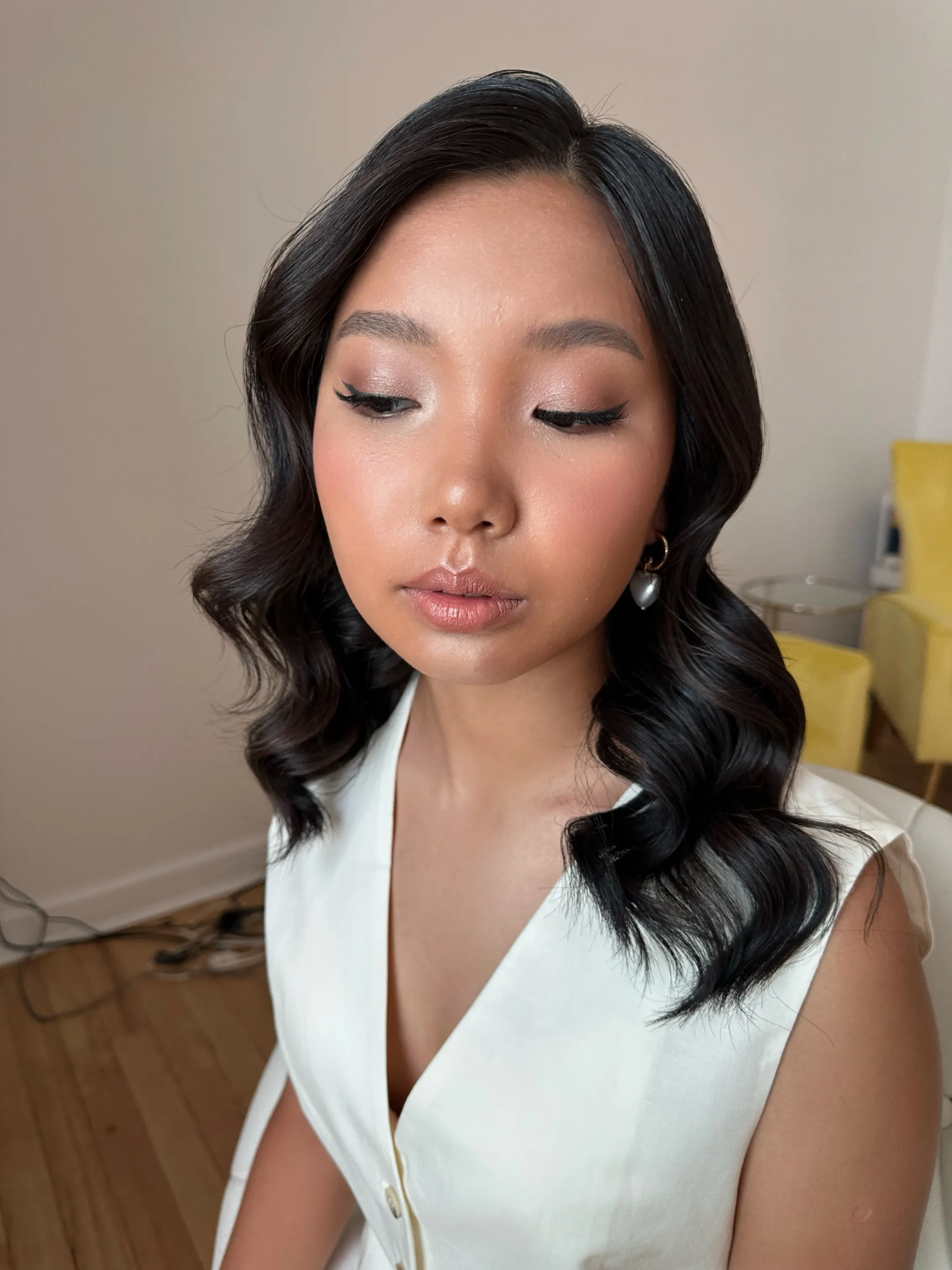 Bridal hair and makeup by Darima